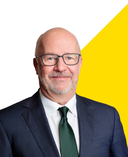 Portrait of Adrian Smith OBE, Chief Executive of Reclaim Fund Ltd
